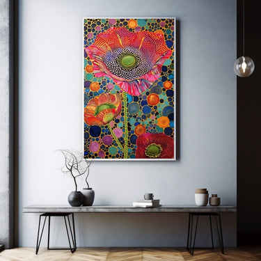 Dot Flower Painting